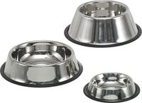 Nobby Roestvrijstalen eetbak anti-slip 32 cm