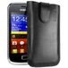 mumbi Echt leren hoesje compatibel met LG Optimus L9 hoes leren tas case wallet, wit