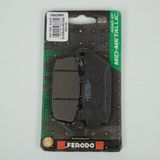 Ferodo plaquettes de frein FDB2286EF Moto Noir Synthétique Français Vis