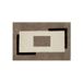 Spirella Braun Collectie Anela badmat 60 x 90 cm 100% polyester
