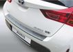 ABS RGM ABS Achterbumper beschermlijst passend voor Toyota Auris 5 deurs 2013-8/2015 Zwart 'Ribbed'