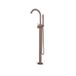Hotbath Buddy Robinet de baignoire - avec bec pivotant au sol - PVD - cuivre brossé B177EXTBCP