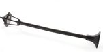 Lindby - Tuinpad verlichting - 1licht - Polycarbonaat, glas - H: 122 cm - E27 - zwart (RAL 9005)