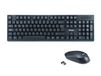 Equip 245221 Toetsenbord en Muis Combo - RF Draadloos, QWERTY Spaans, Zwart
