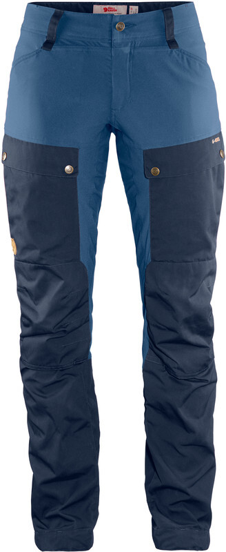 Fjällräven Keb Broek Dames, dark navy-uncle blue EU 38 (Regular) 2019 Trekking- & Wandelbroeken