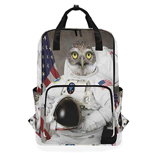 MONTOJ Reizen Rugzak Astronaut Eagle Dier In Space School Rugzak - 5721985143333