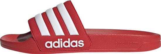 adidas Sportswear adilette Shower Slides - Unisex - Red - Size 39