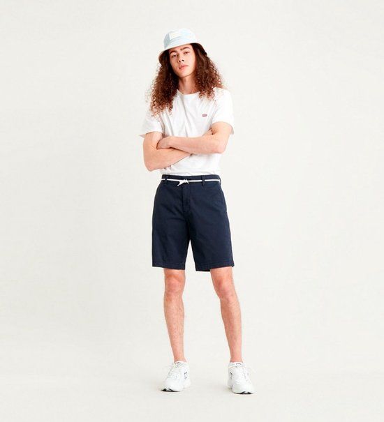 Levi's XX Taper II Chino Korte Broek - Heren - Baltic Navy - W38