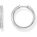 Thomas Sabo CR673-051-14 Silberne Creolen Pavé Silber 20,0 mm Damen