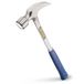 Estwing E3/30S 31oz rechte klauw framing hamer, glad gezicht, schokreductie grip, zilver