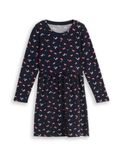 TOM TAILOR Jurk navy / hemelsblauw / lavendel / lichtrood