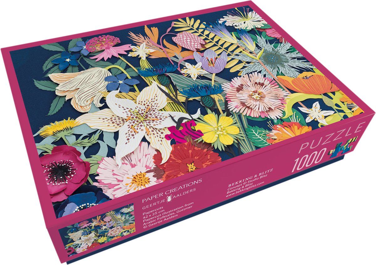 Bekking & Blitz Puzzel 1000 stukjes Paper creations - Geertje Aalders