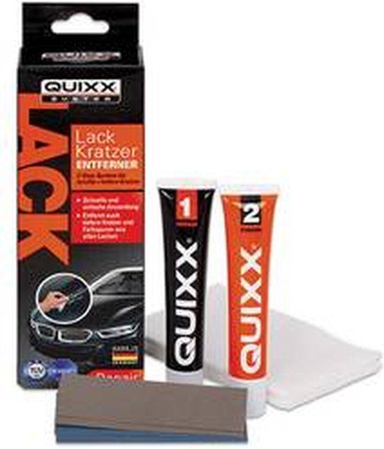Quixx Scratch Remover / Krasverwijderaar - Zwart - Auto beurtset