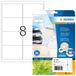 HERMA 10705 printeretiket Wit
