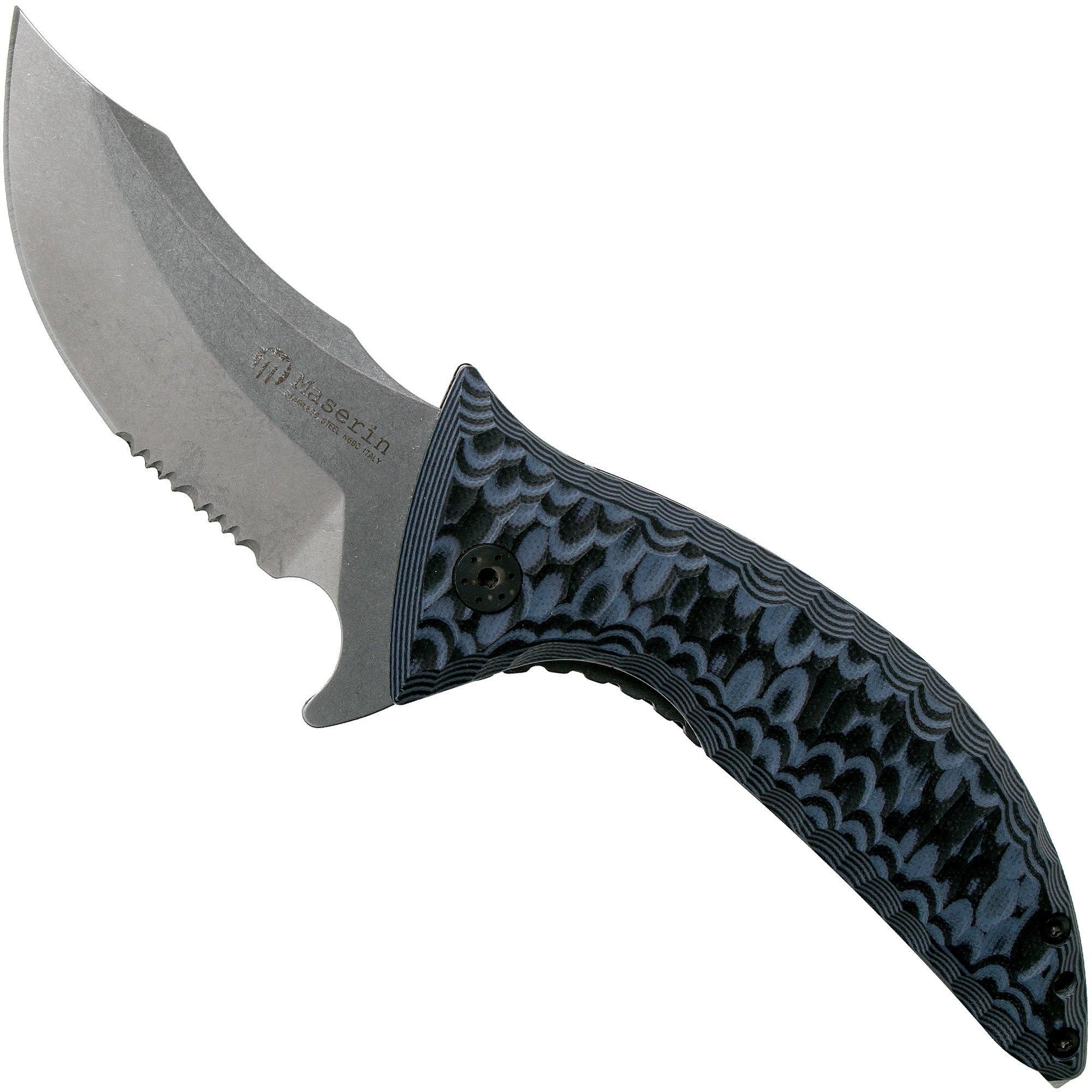 Maserin Ghost 640-G10G Grey G10 zakmes - Alessandro Zanin design