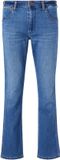 Wrangler Heren Jeans Broeken GREENSBORO regular/straight Fit Blauw 31W / 34L Volwassenen
