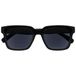 OPULIZE ERA Reading Sunglasses - Black Tinted Lens - Anti-reflective & Anti-Glare - UV400 Protection - Oversized Rectangular Frame - Spring Hinges - Black - Mens Womens +1.00