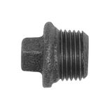 Riegler TFS 290-12-S Stop 290, met rand, R 1/2 a. gietijzer zwart