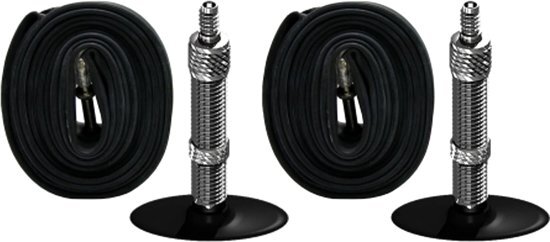 Dunlop Fiets Binnenband Set - 2 Stuks - Ventiel - 28X1 - 5/8X1 - 3/8 - 700x35 - 43C Binnenbanden