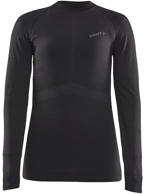 Craft Active Intensity Cn Ls Dames Sportshirt - Black/Asphalt - XL