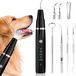 Détartreur pour chiens et chats - nettoyeur de dents à ultrasons - 5 vitesses - rechargeable par USB