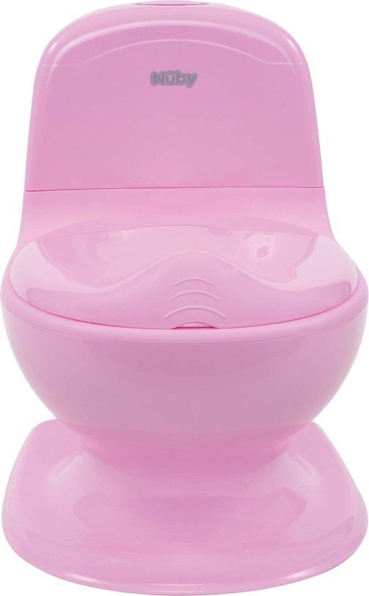 Nuby Nûby Dr. Talbot's - My Real Potty - Peuterpotje met doorspoelgeluid - Trainingstoilet voor kinderen - Roze - 18+ maanden