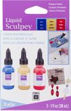 Sculpey Set 3 flessen vloeibare klei primary colors - 30 ml