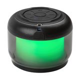 Rabalux Radelia bureaulamp, Bluetooth-luidspreker, RGB, zwart, IP20, accu, 76110