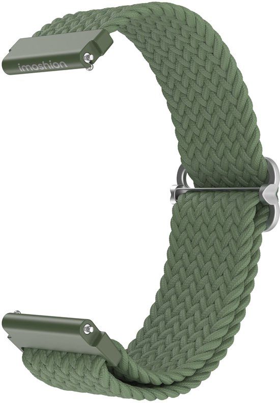 imoshion Nylon geweven bandje - Universeel 22 mm aansluiting - Groen