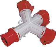 Brennenstuhl 1081584 verdeler 3-voudig, CEE 400V/16A 4-polig (IP44)