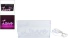 Van Manen Lichtbox LED Liefde Decoratie Wit Kunststof 23x4x12,5cm