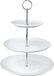 Olympia Porseleinen Etage met 3 Lagen - Wit