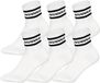 Huddle Sokken HUDDLE 6pk Crew Socks Wit