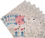Folat Party Products Folat Activiteiten Placemat - Pirate Party - 6 stuks