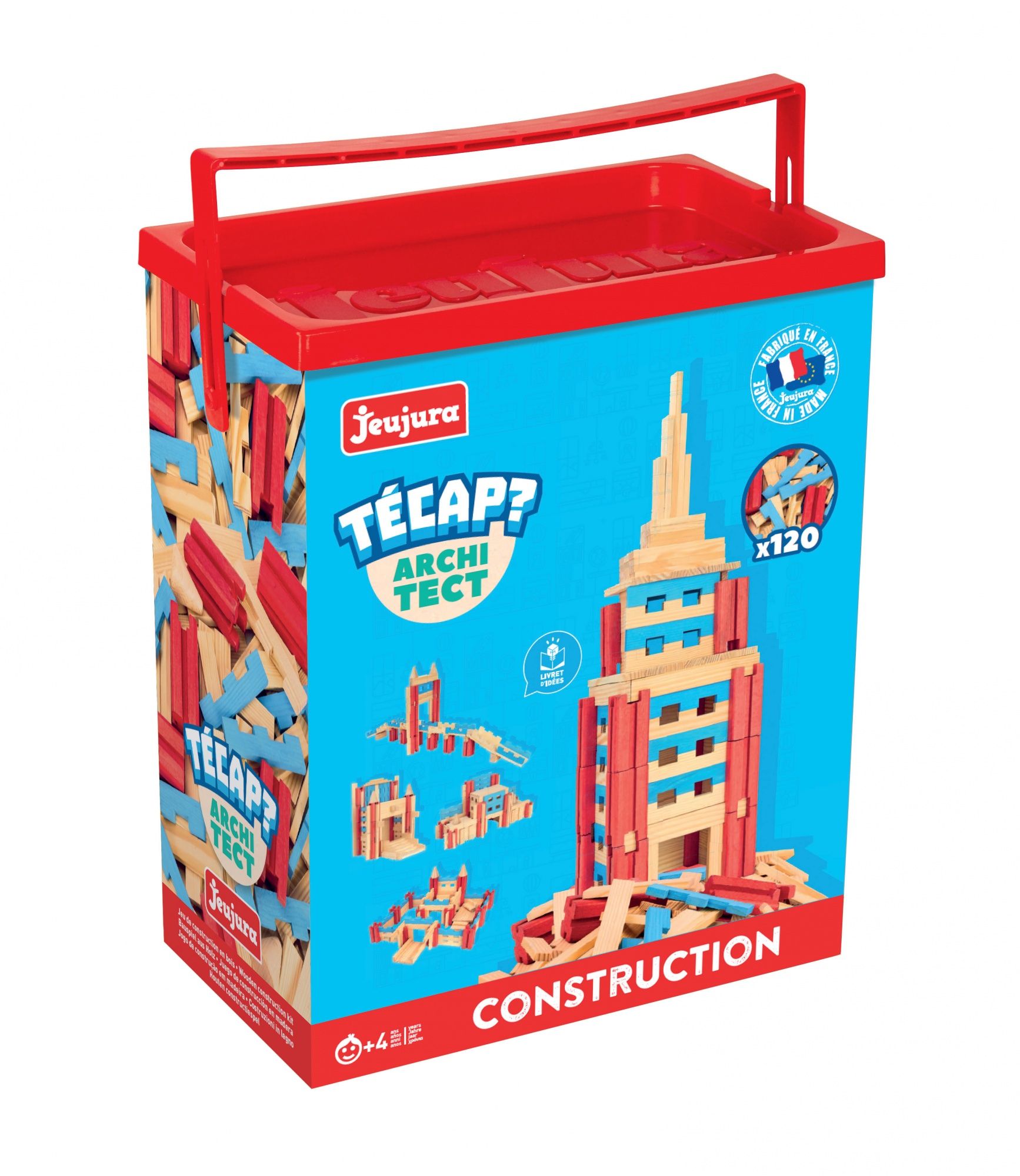 Jeujura 8346 - Bouwspeelgoed - Hout - Multi