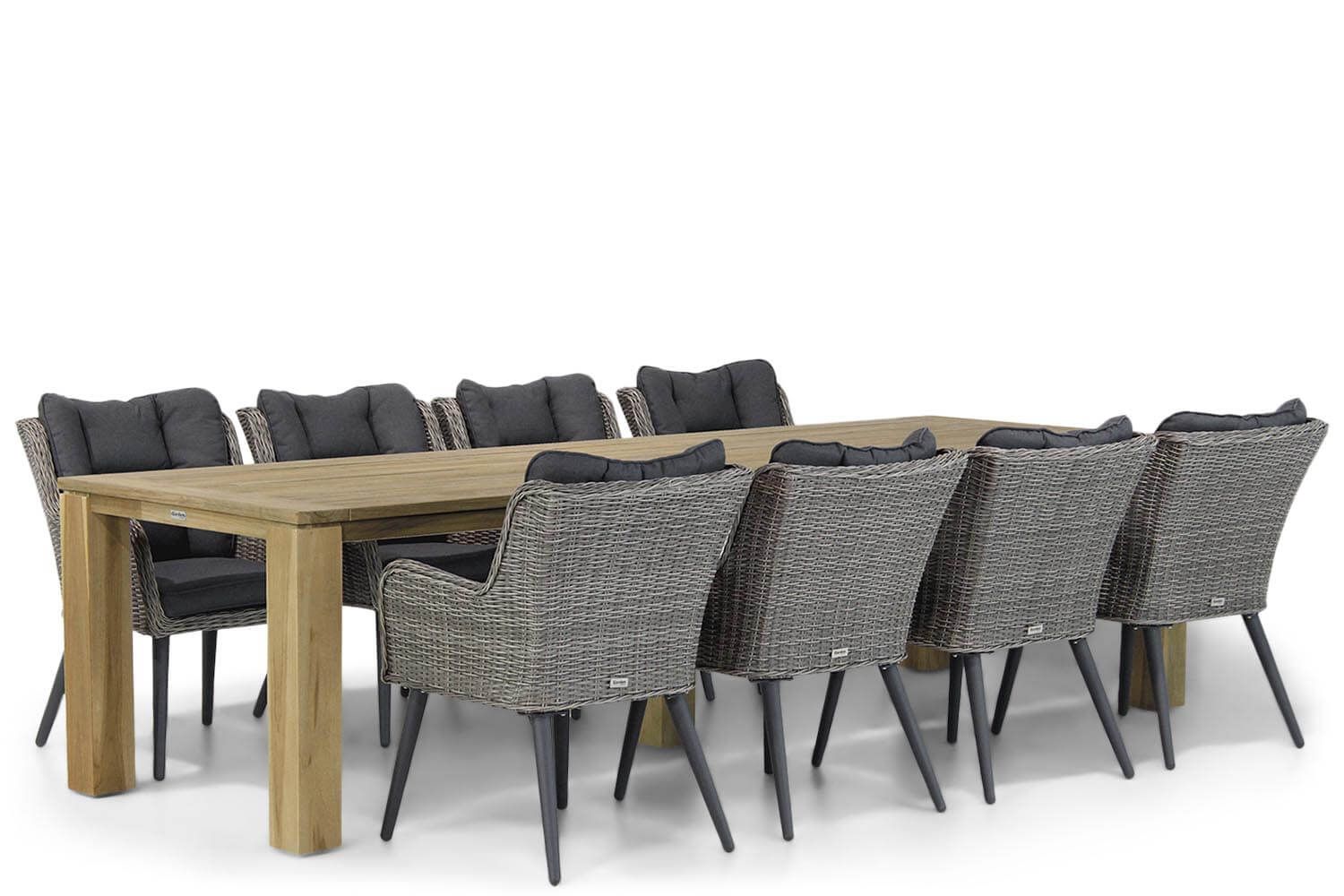 Garden Collections Boston/Brighton 300 cm tuinset 9-delig