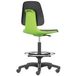 Bimos Chaise d'atelier Labsit, roues autobloquantes, repose-pieds