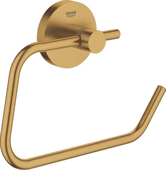 GROHE Essentials Toiletrolhouder - Cool Sunrise Geborsteld (Mat Goud) - 40689GN1