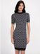 Guess Gebreide midi-jurk met marine 4G logo