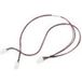 Zebra CBL-DC-393A1-02 electriciteitssnoer Zwart, Rood 1 m