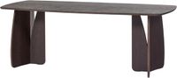 WOOOD Veere Eettafel - Massief Eikenhout - Mystic Brown - 200 x 100 cm