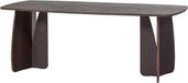 WOOOD Veere Eettafel - Massief Eikenhout - Mystic Brown - 200 x 100 cm