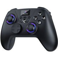 Oniverse Aura Oniverse Draadloze Controller met Scherm Zwart voor Nintendo Switch, PC, Mac, Mobiel, TV en PC-consoles