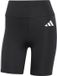 ADIDAS - Optime Essentials 3Stripes Short Leggings Tights - Dames - Zwart, wit - S