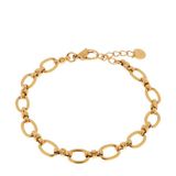 Label Kiki Open Chain gold plated armband