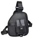 Merkloos Nylon Borst Harnas voor Walkie Talkies