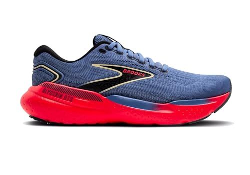 Brooks Glycerin GTS 21 - Dames - Blauw/Zwart/Roze - Maat 40