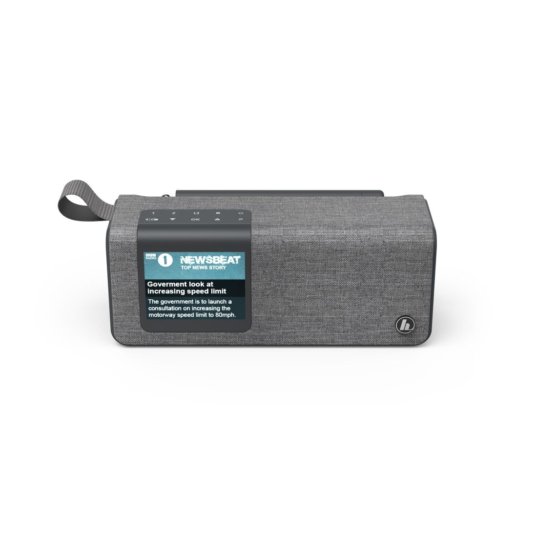 Hama DR200BT Draagbare Digitale Radio - DAB/DAB+/FM - Bluetooth - Grijs