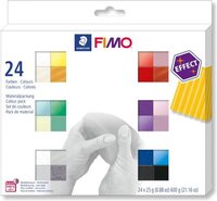 FIMO effect ovenhardende boetseerklei - Colour Pack - 24 stuks - 24 kleuren
