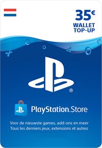 Sony digitaal 35 euro PlayStation Store tegoed - PSN Playstation Network Kaart (NL)